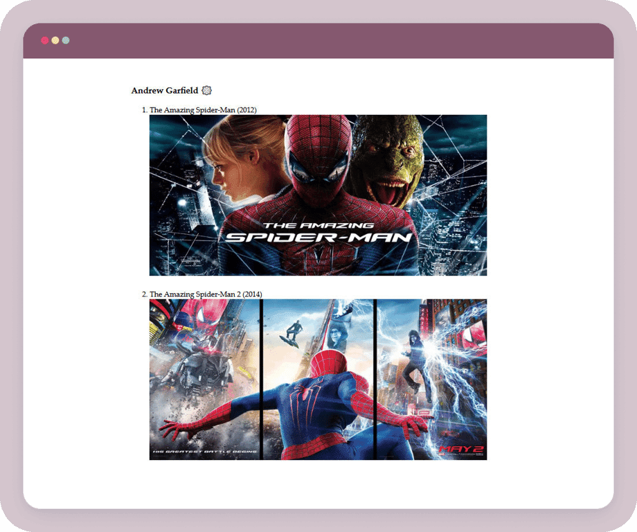 Spiderman Project Task 4